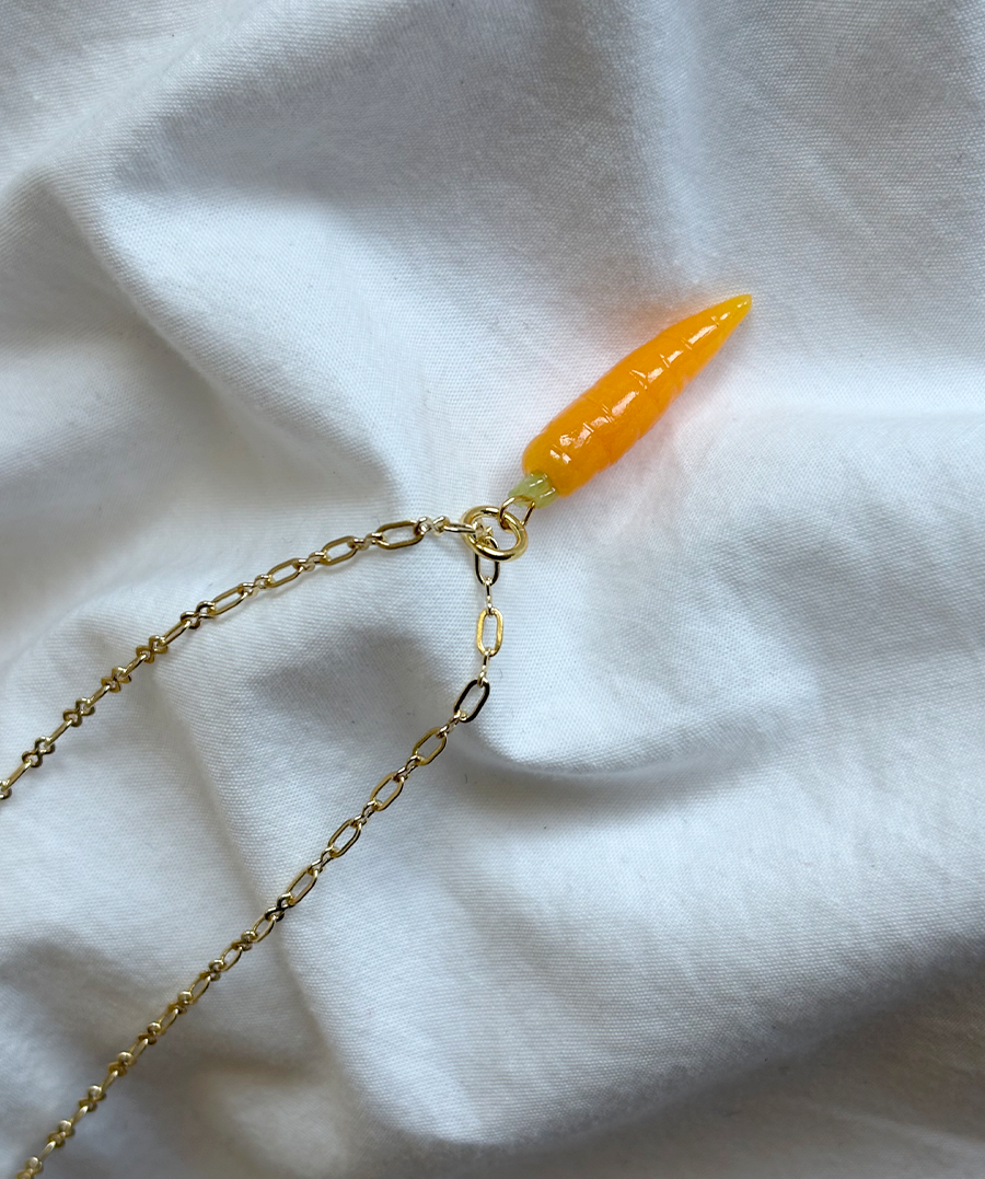 Carrot Necklace