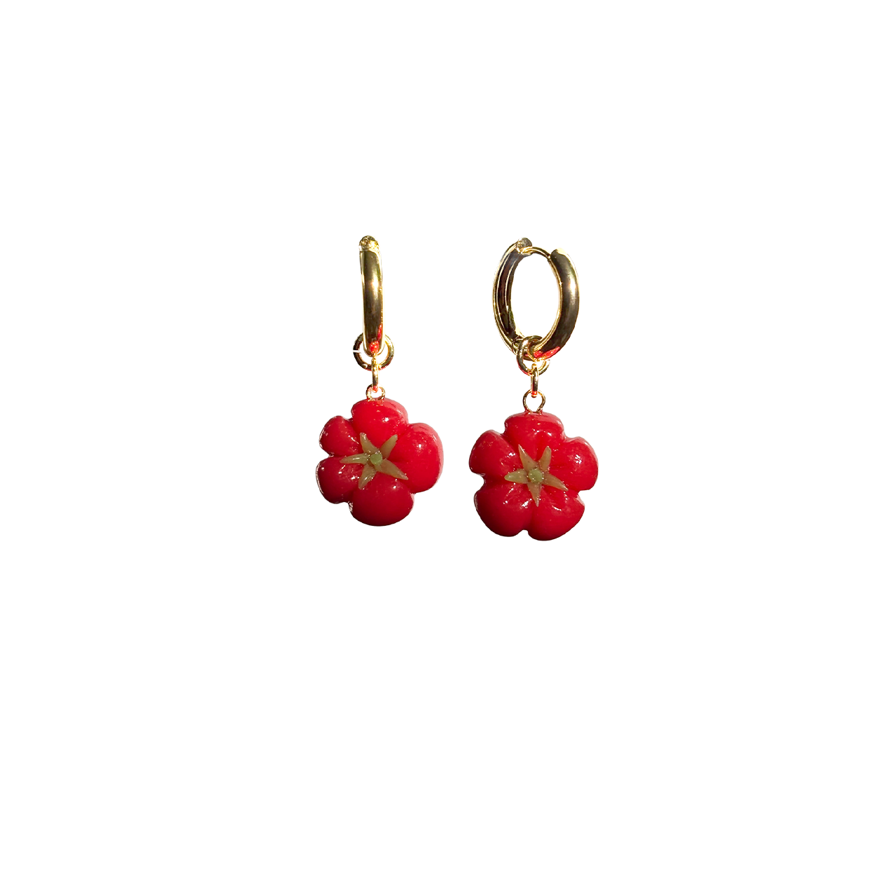 Heirloom Tomato Earrings