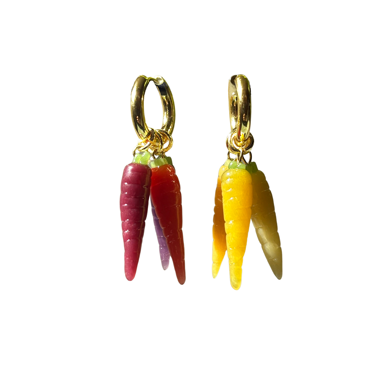 Carrot Earrings