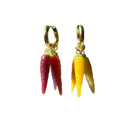 Carrot Earrings