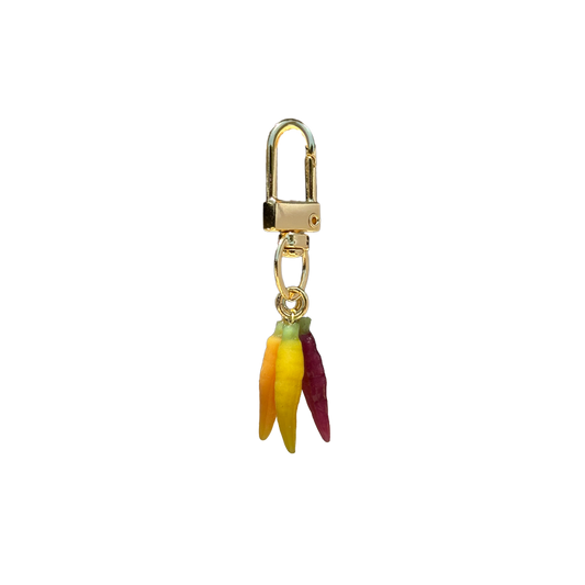 Carrot Bunch Key Charm