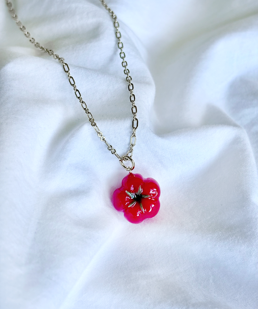 Heirloom Tomato Necklace