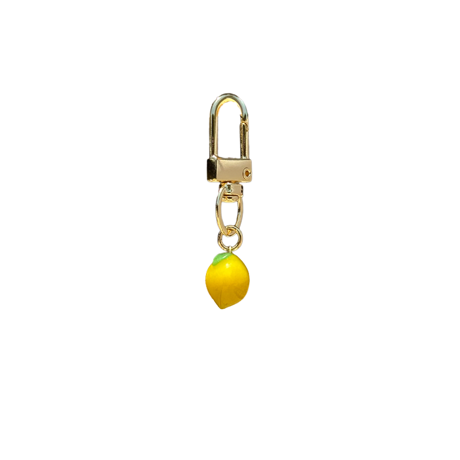 Lemon Key Charm