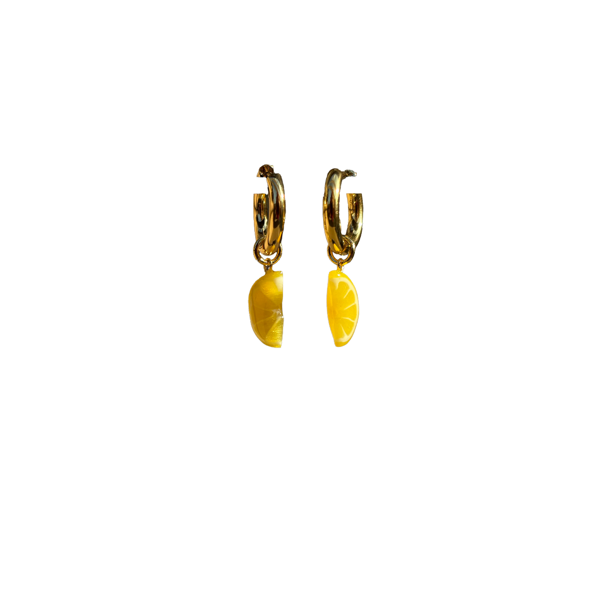 Lemon Slice Earrings