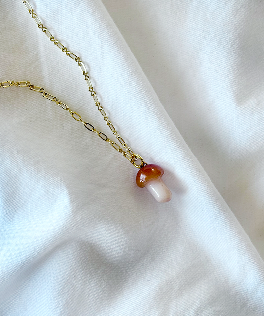 Mushroom Necklace