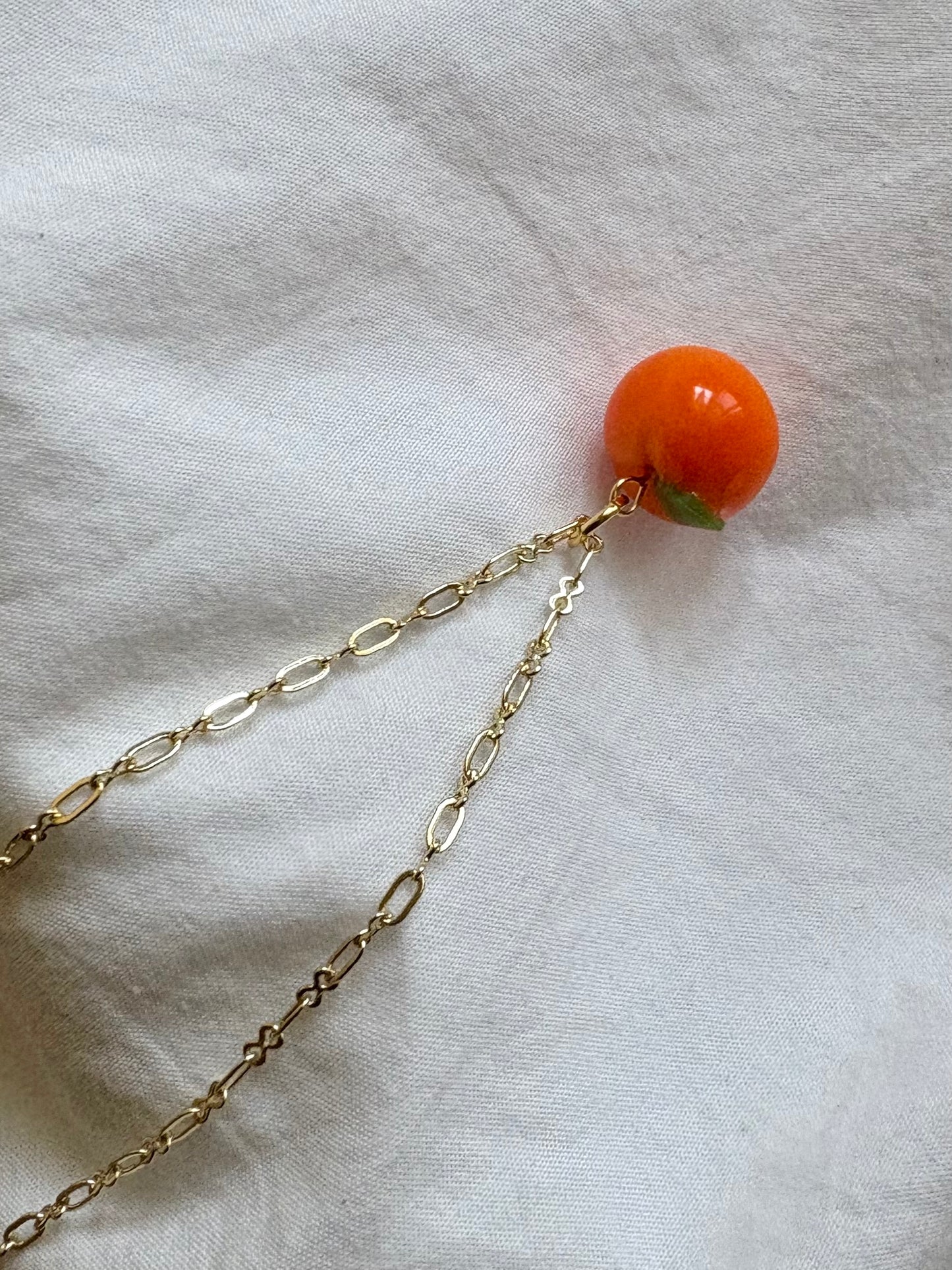 Orange Necklace