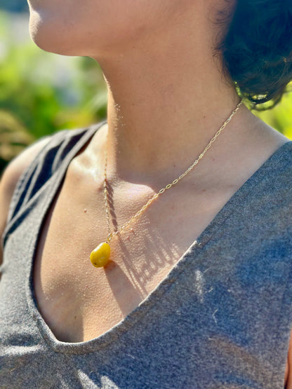 Pear Necklace
