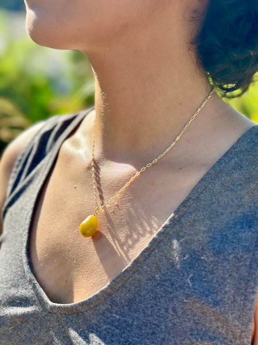 Pear Necklace