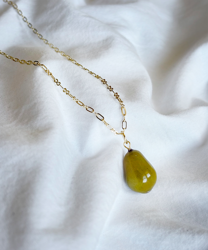 Pear Necklace