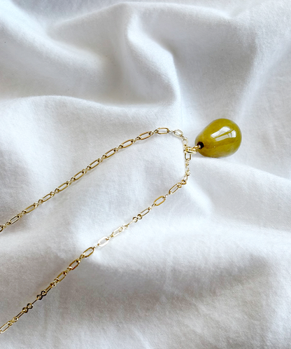 Pear Necklace