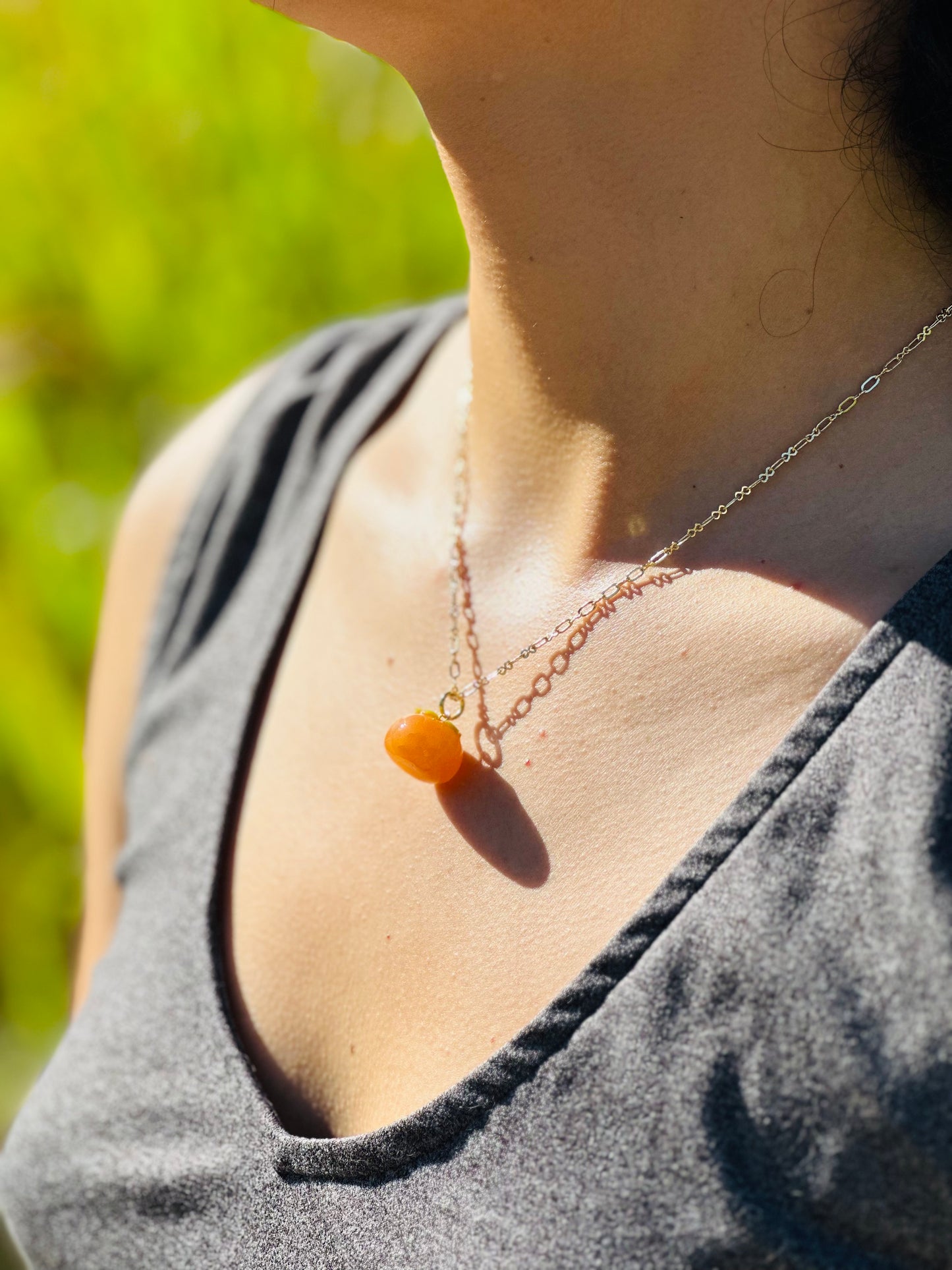 Persimmon Necklace