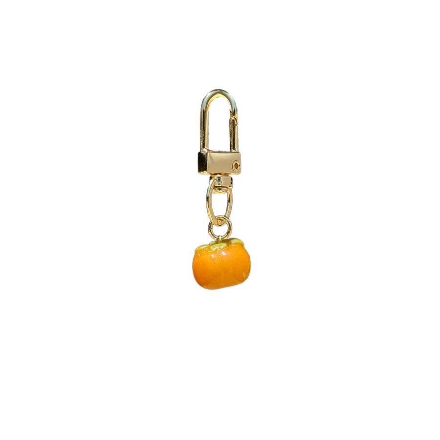 Persimmon Key Charm