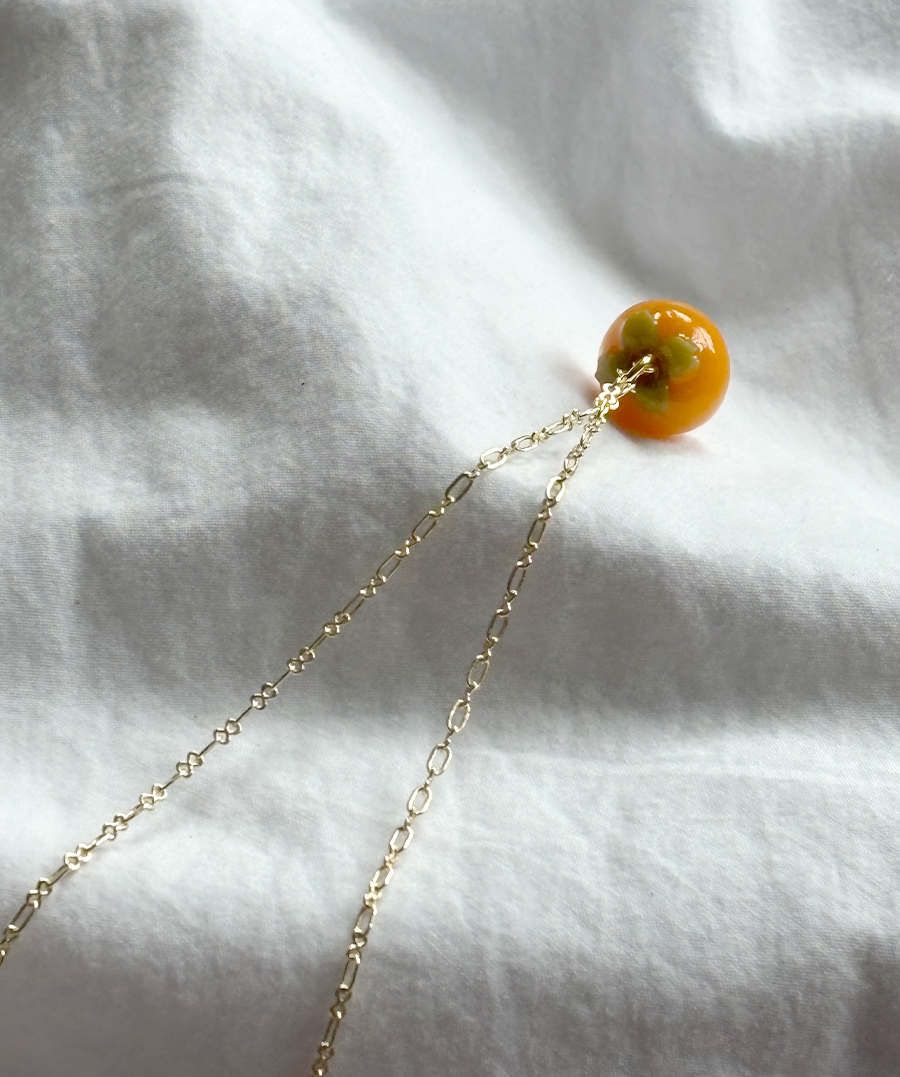 Persimmon Necklace