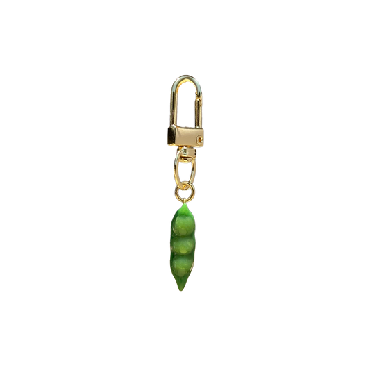 Snap Pea Key Charm