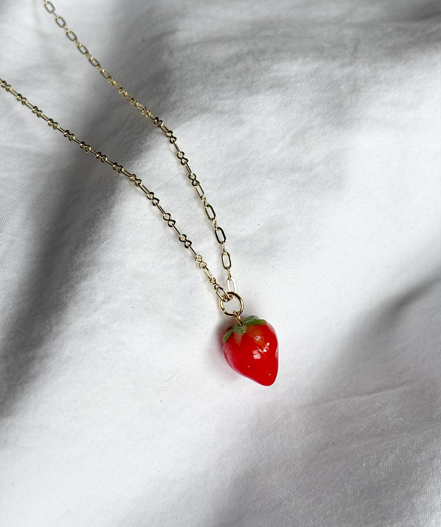 Strawberry Necklace