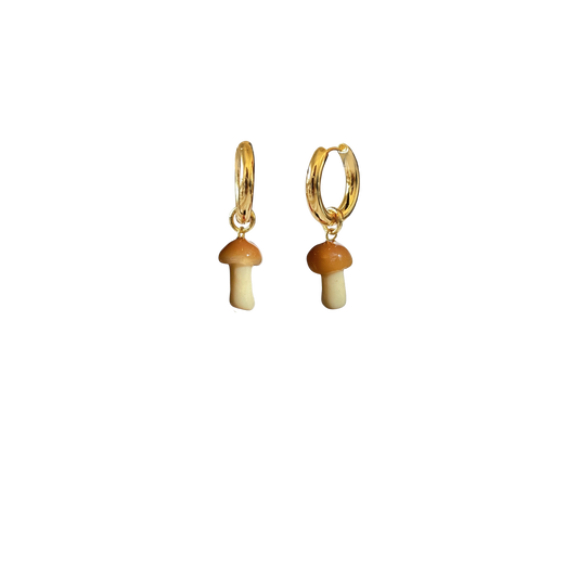 Mushroom Earrings